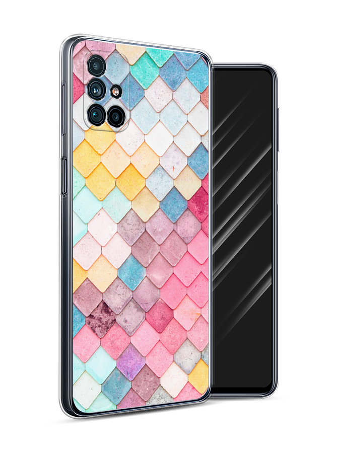 

Чехол Awog на Samsung Galaxy M31s / Самсунг M31s "Нежные ромбики", Красный, 2101450-4