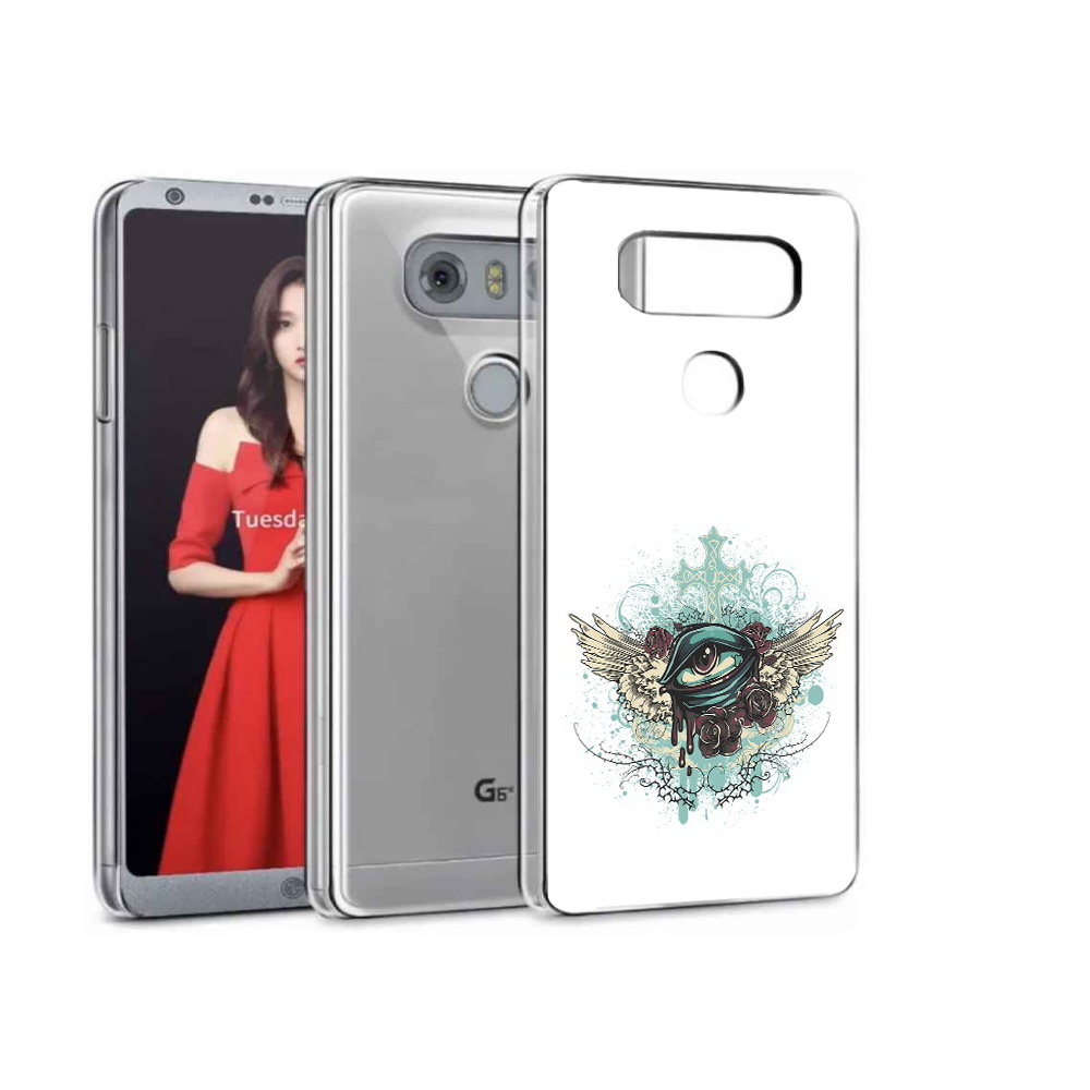 

Чехол MyPads Tocco для LG G5 плачущий глаз с крыльями, Прозрачный, Tocco