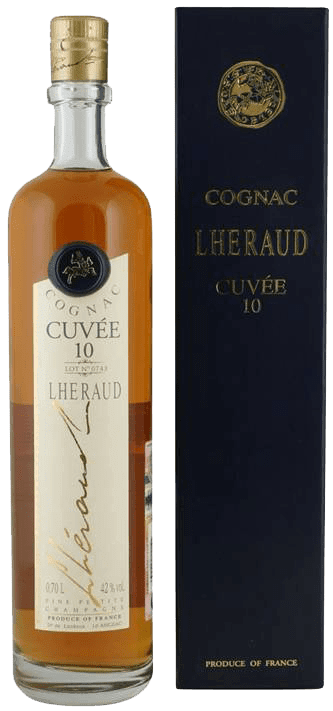 

Коньяк Lheraud Cognac Cuvee 10, в подарочной упаковке