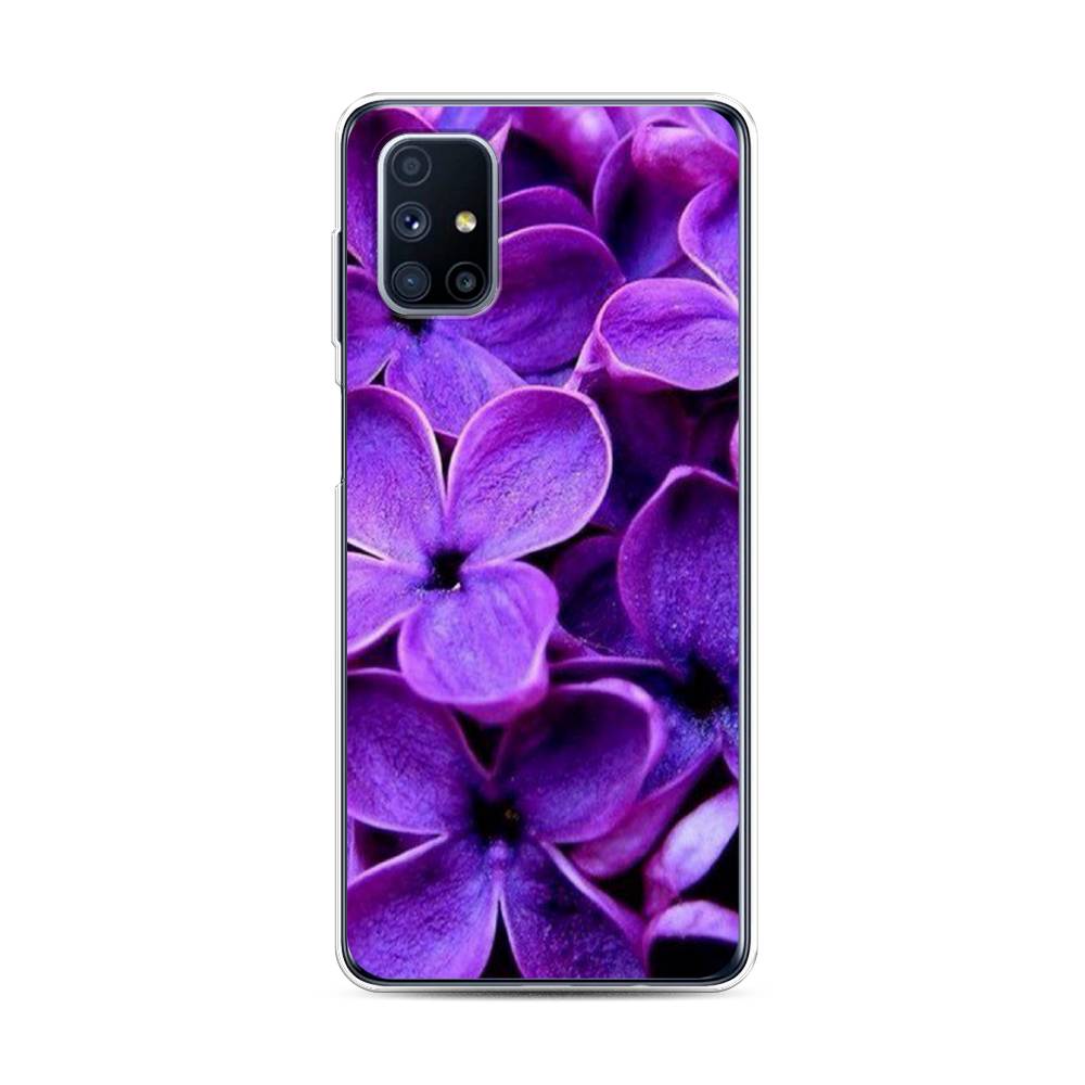 

Чехол Awog на Samsung Galaxy M31s / Самсунг M31s "Сирень крупная", 2101450-8