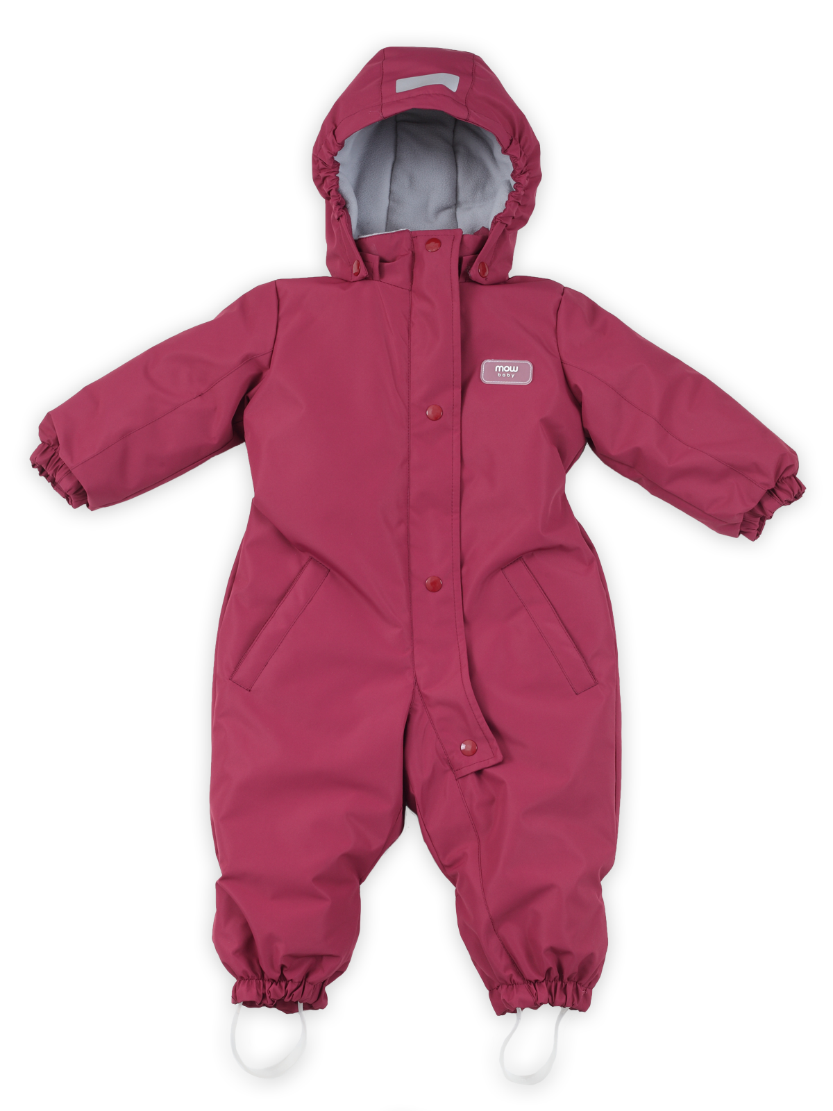 Комбинезоны детские MOWbaby Eskimo, Berry, 74