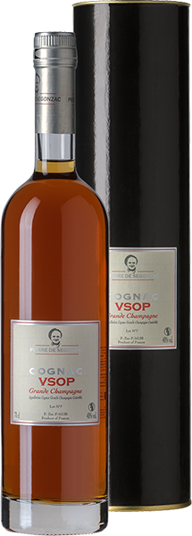 

Коньяк Pierre de Segonzac, VSOP Grande Champagne, в тубе