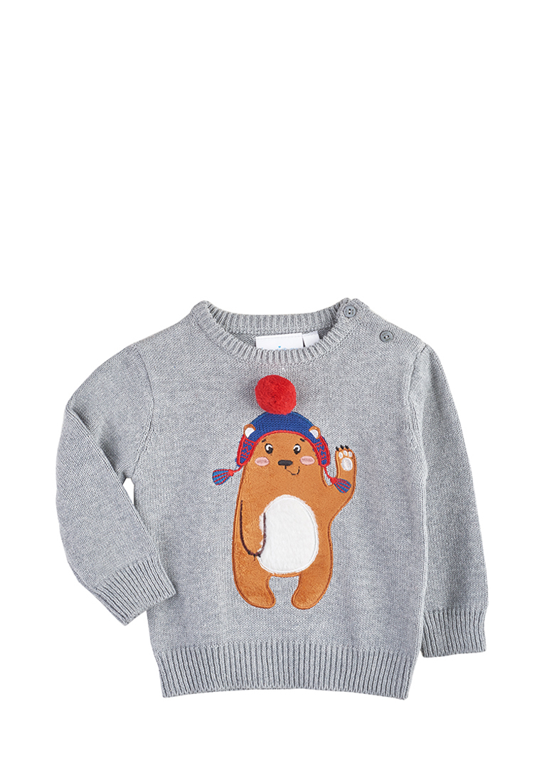

Джемпер детский Kari baby AW19B068 серый р.86, AW19B068