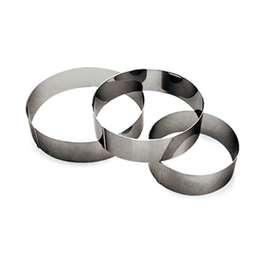 

Кольцо кондитерское d=9 см h=9 см Paderno 4140917