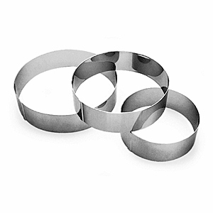 

Кольцо кондитерское d=20 см h=6 см Paderno 4140142