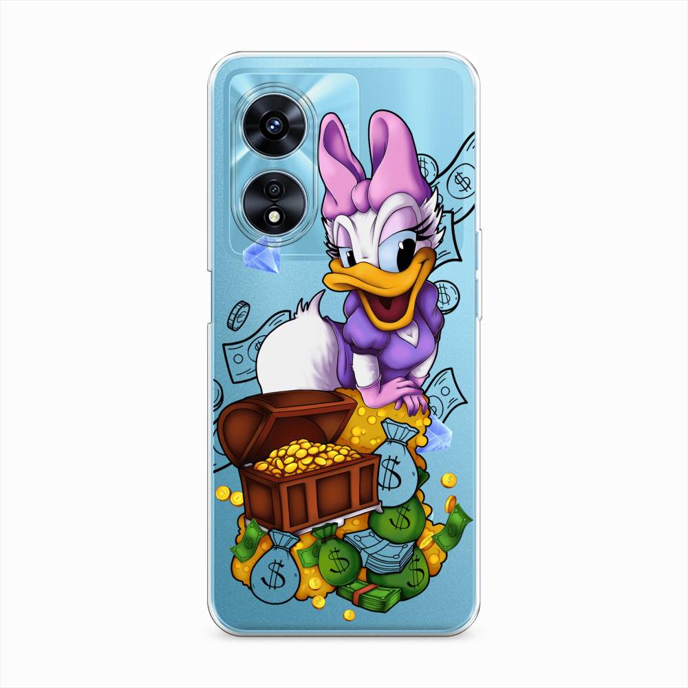 

Чехол на Oppo A97 "Rich Daisy Duck", Коричневый;белый;фиолетовый, 2511050-6