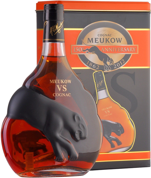 

Коньяк Meukow V.S., metal box