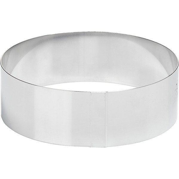 

Кольцо кондитерское d=12 см h=4.5 см Paderno 4140154, Серебристый