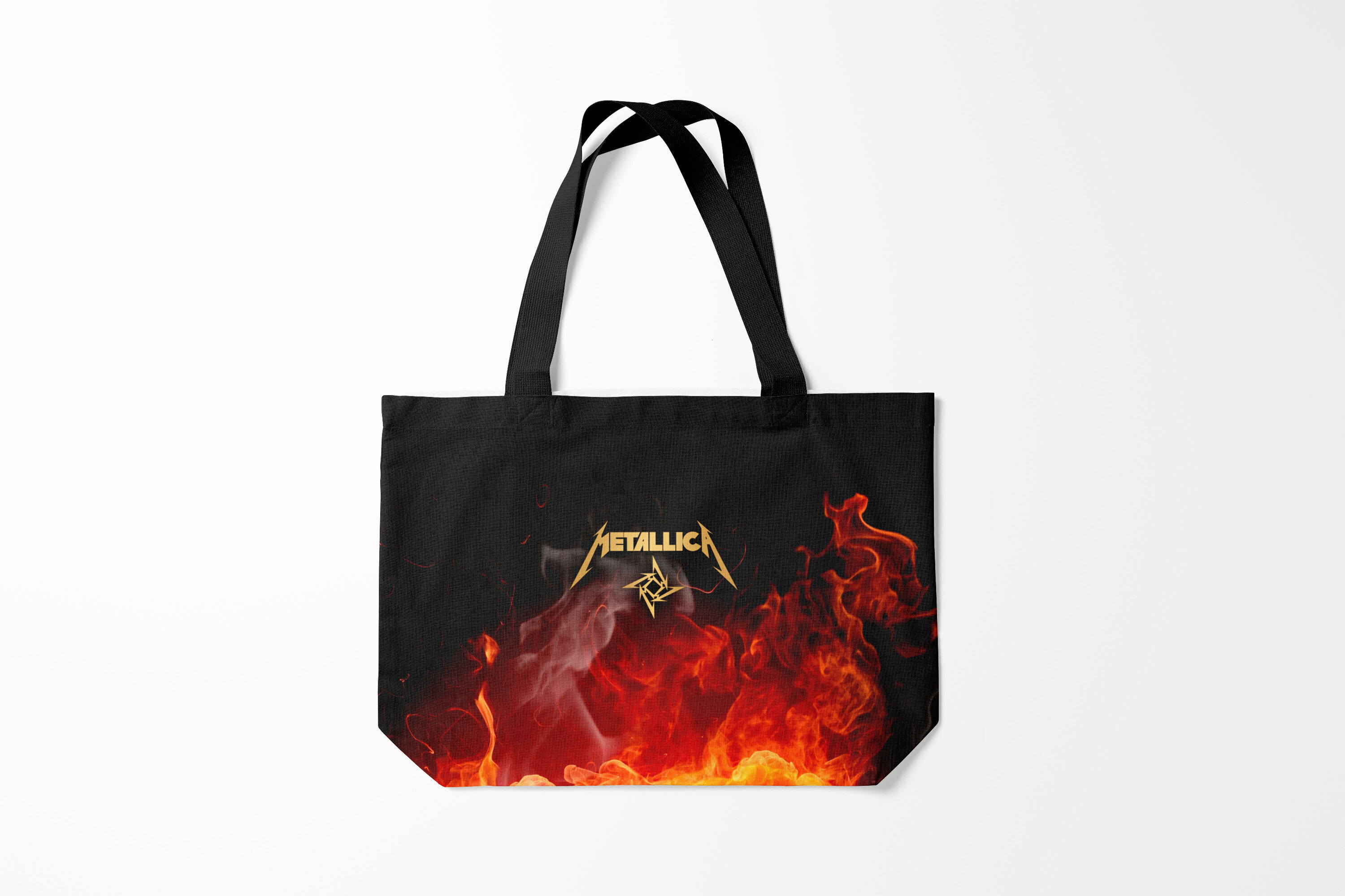 

Сумка шoппер унисекс Burnettie Metallica ЛОГОТИПЫ ГРУПП, разноцветный, Metallica ЛОГОТИПЫ ГРУПП