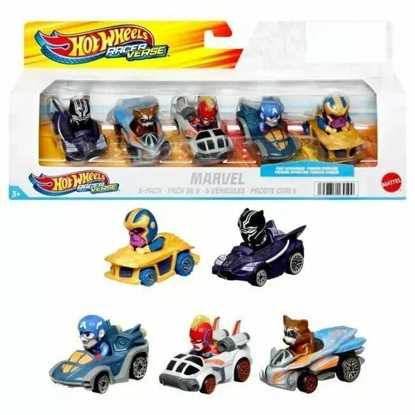 

Игрушка Mattel RacerVerse Marvel HPN40 легковая машина, RacerVerse Marvel HPN40
