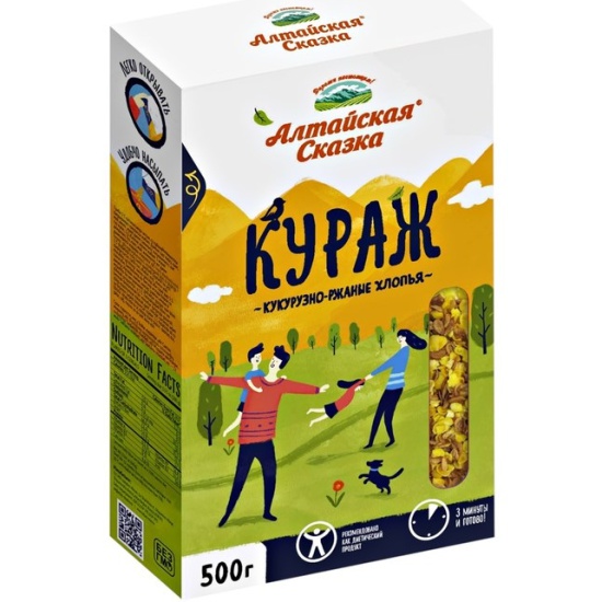 

Хлопья Кураж, 500 гр, Алтайская сказка