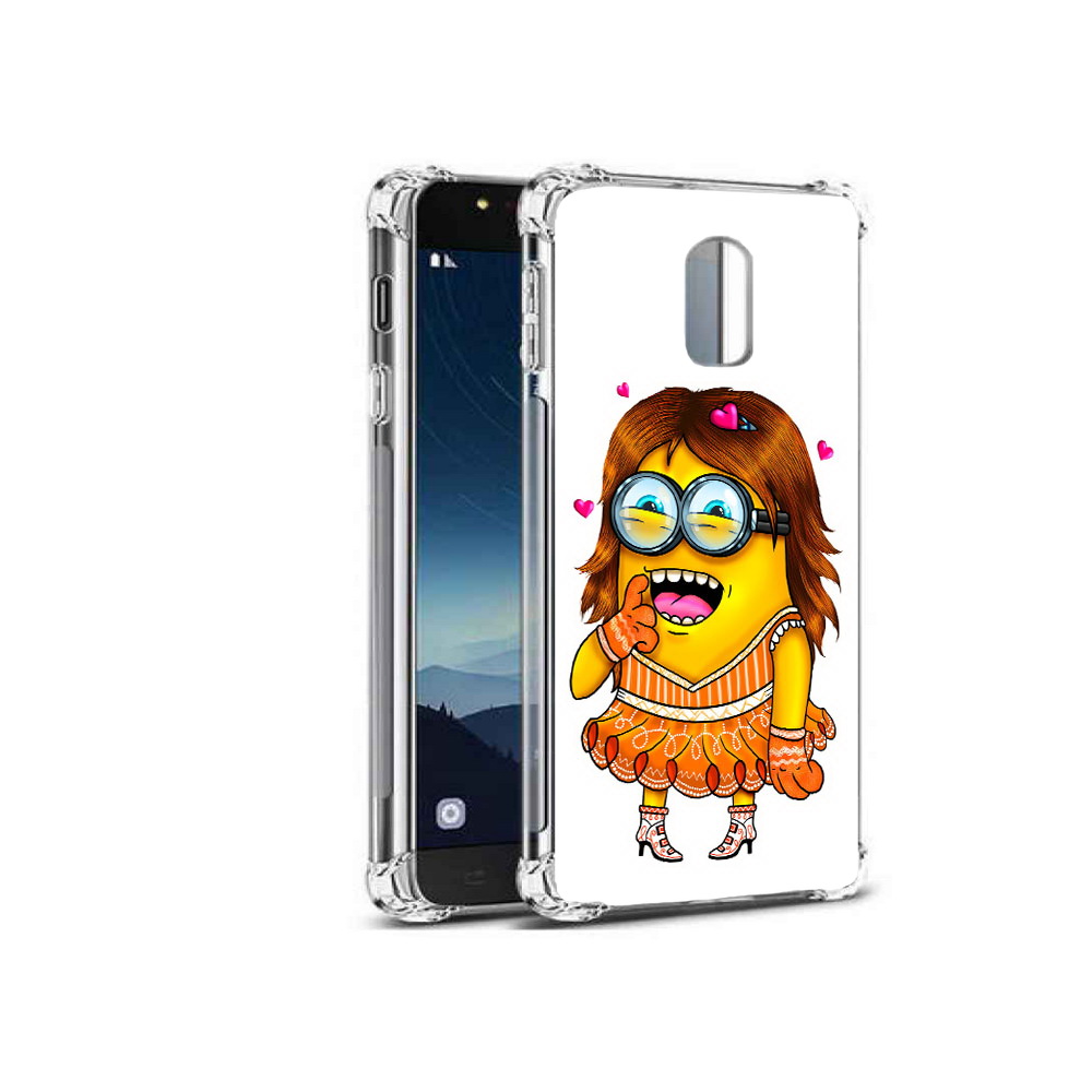 

Чехол MyPads Tocco для Samsung Galaxy C8 Миньон девочка (PT96288.518.116), Прозрачный, Tocco