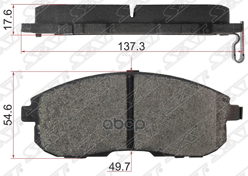 

Колодки Тормозные Перед Nissan Teana 32 Vq25/Juke F15 Mr16dd Sat арт. STD1060JN00A