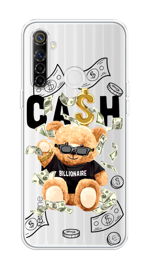 

Чехол на Realme 6i "Big cash", Черный;серый;бежевый, 252950-6