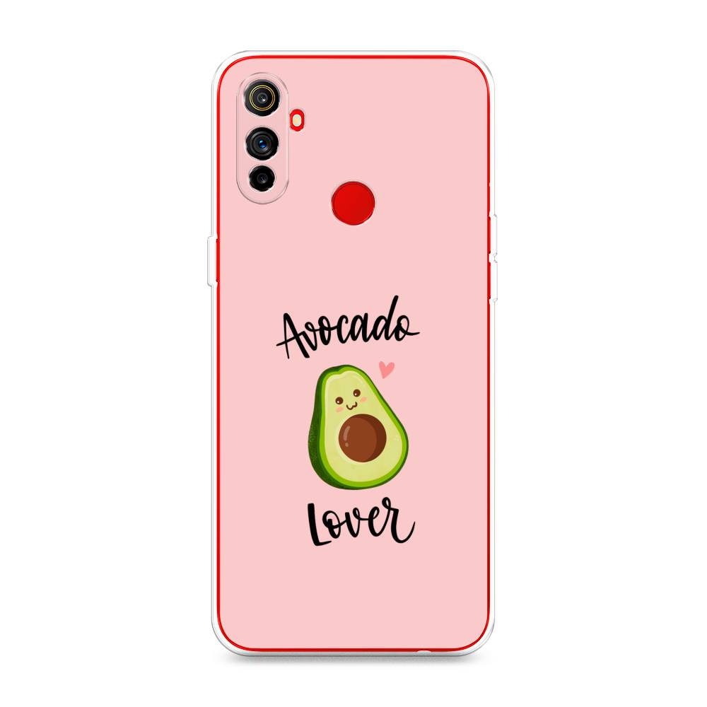 

Чехол на Realme C3 "Avocado lover", Розовый;зеленый, 253050-6