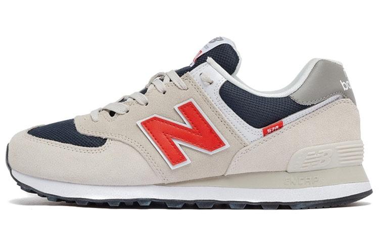 

Кроссовки унисекс New Balance NB 574 бежевые 40 EU, Бежевый, NB 574
