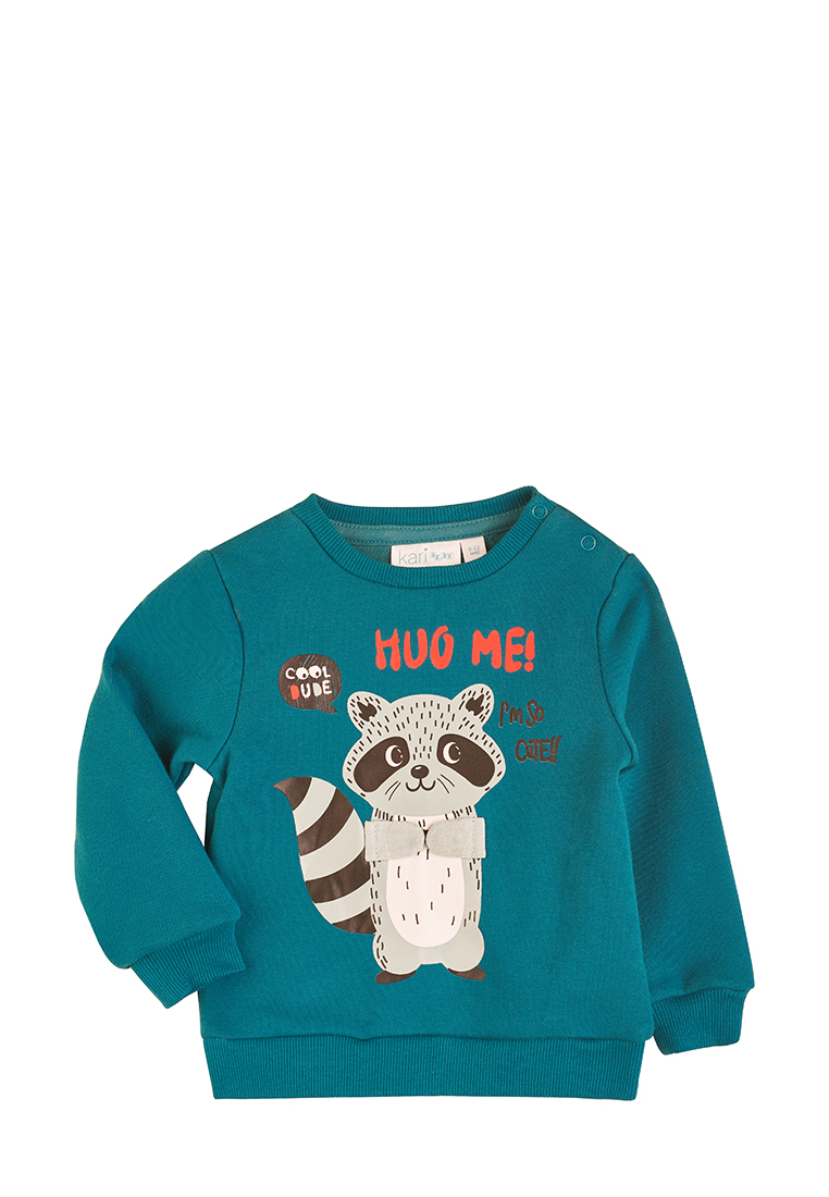 

Джемпер детский Kari baby AW20B12503913 зеленый р.80, AW20B12503913