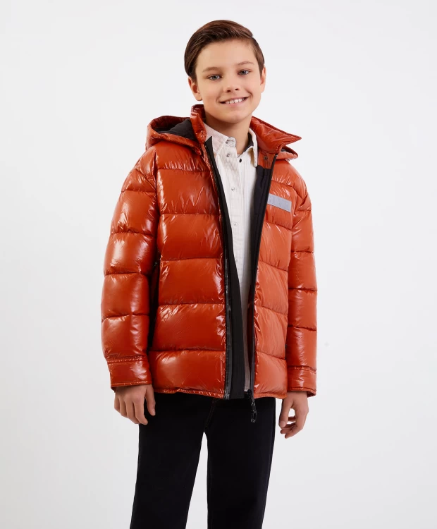 Куртка детская Gulliver 22311BJC4101, медный, 170