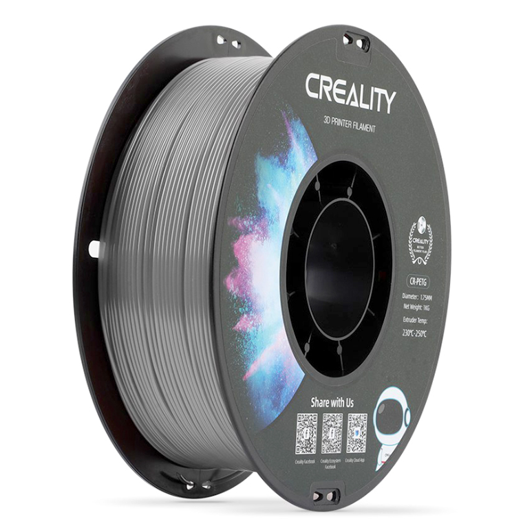 

Катушка CR-PETG-пластика Creality 1.75 мм 1кг. Grey, Катушка CR-PETG-пластика