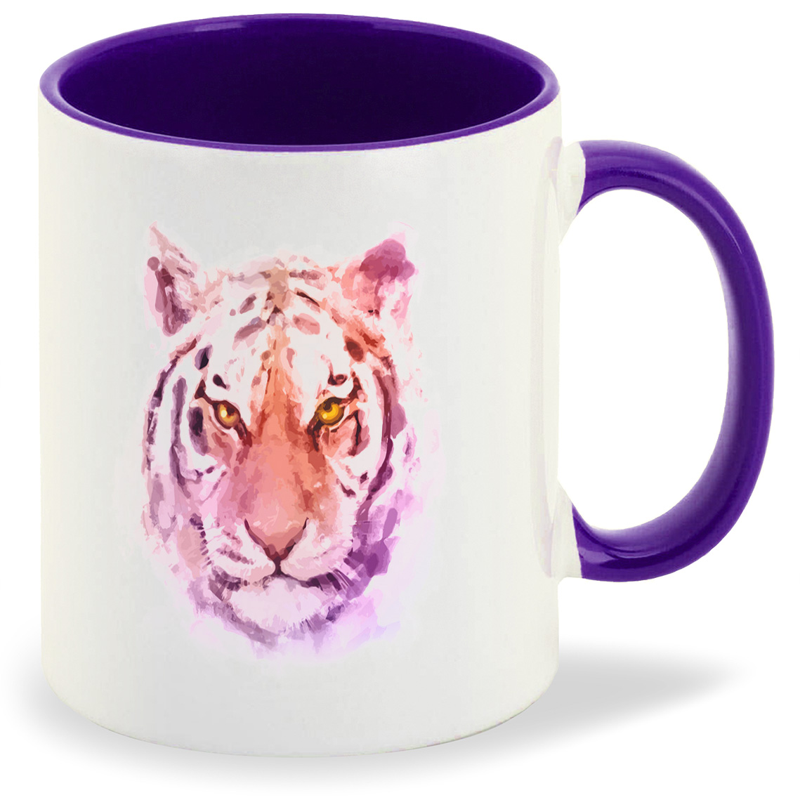 

Кружка CoolPodarok Животные.Акварельный тигр, Животные.Акварельный тигр