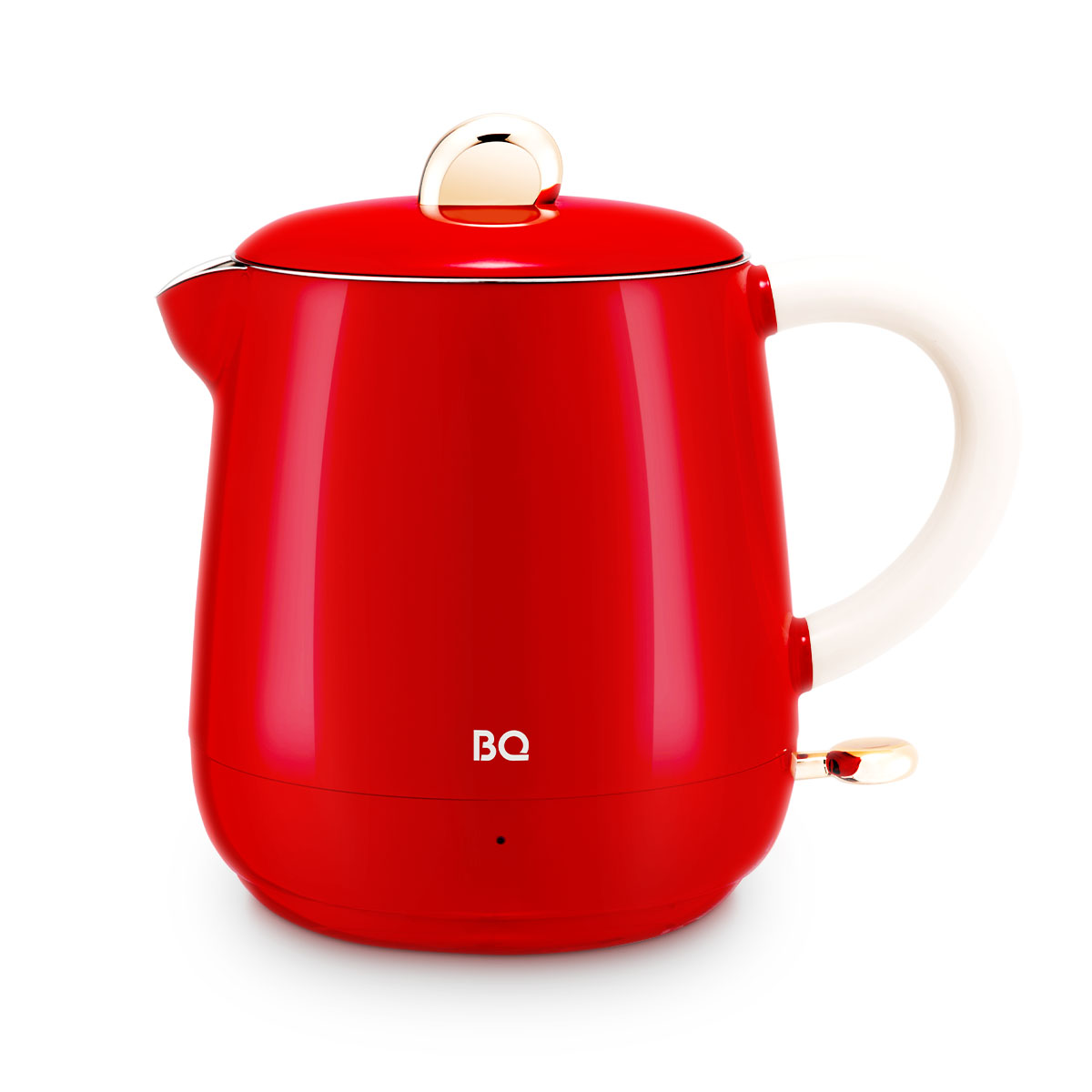 Чайник электрический BQ KT1717P 1 л красный чайник со свистком из нержавеющей стали доляна горошек 2 8 л красный