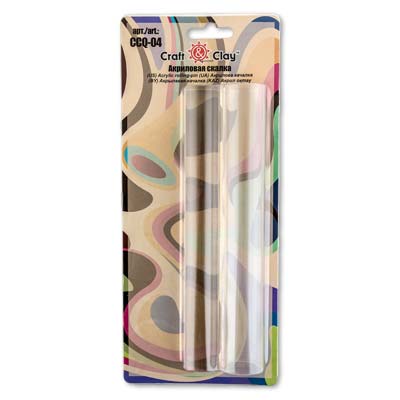 

Акриловая скалка Craft&Clay CCQ-04, Прозрачный