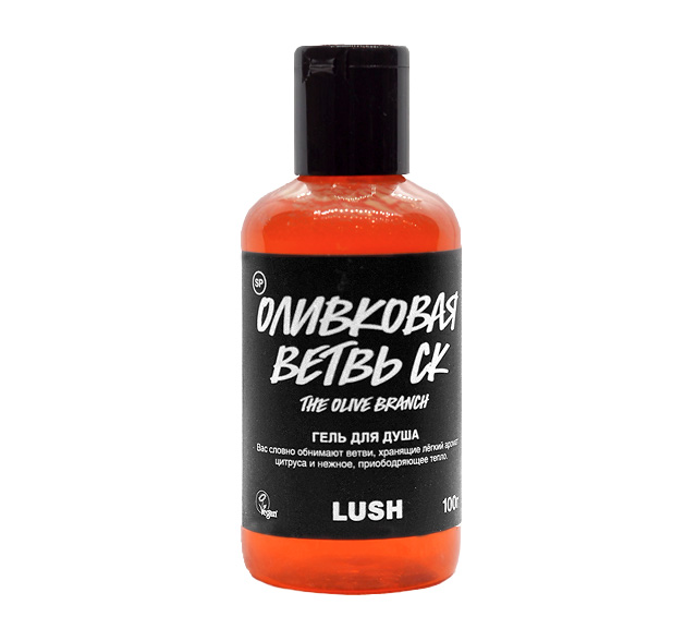 фото Гель для душа lush the olive branch sp/оливковая ветвь ск 100г