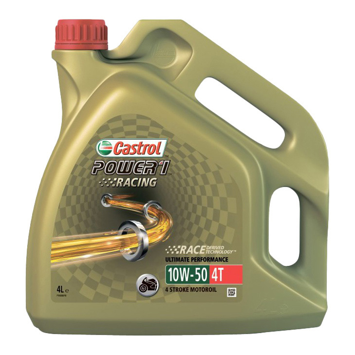 Моторное масло Castrol Power 1 Racing 4T SAE 10W-50 4л