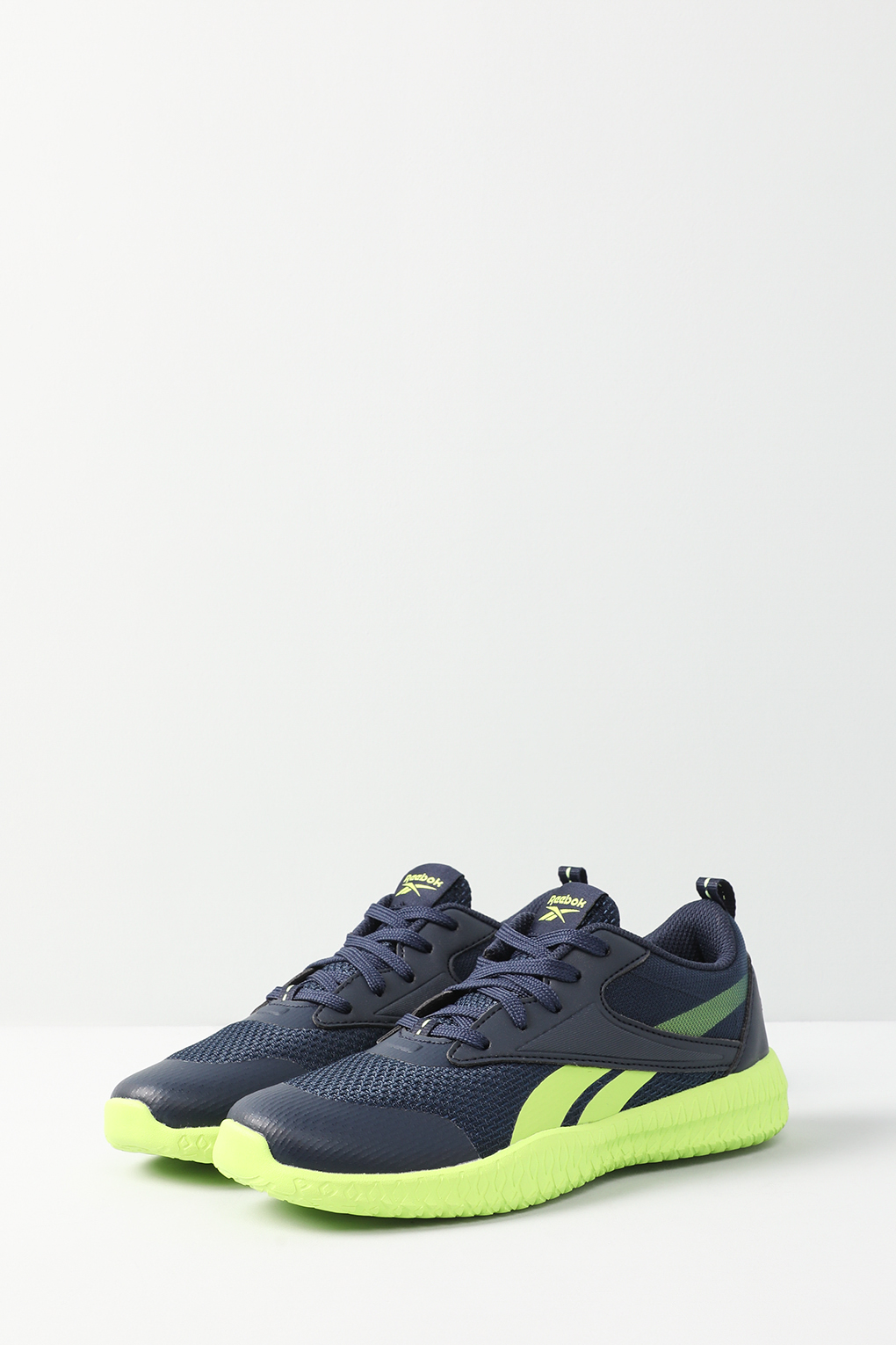

Дет. Кроссовки REEBOK 100033470 черный/зеленый 7, 100033470
