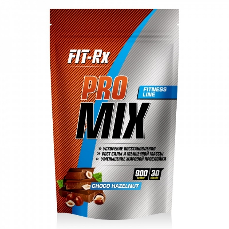 фото Протеин fit-rx pro mix, 900 г, choco hazelnut