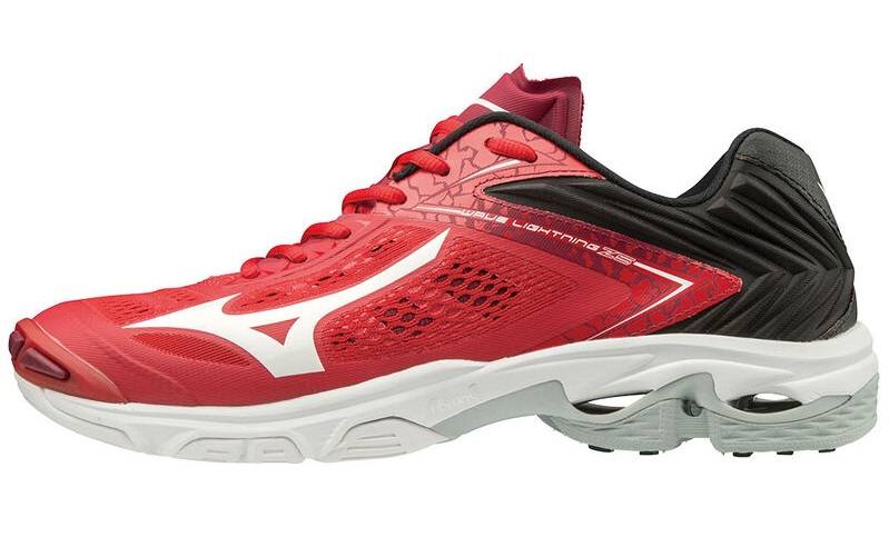 фото Кроссовки мужские mizuno wave lightning z5 красные 10.5 uk