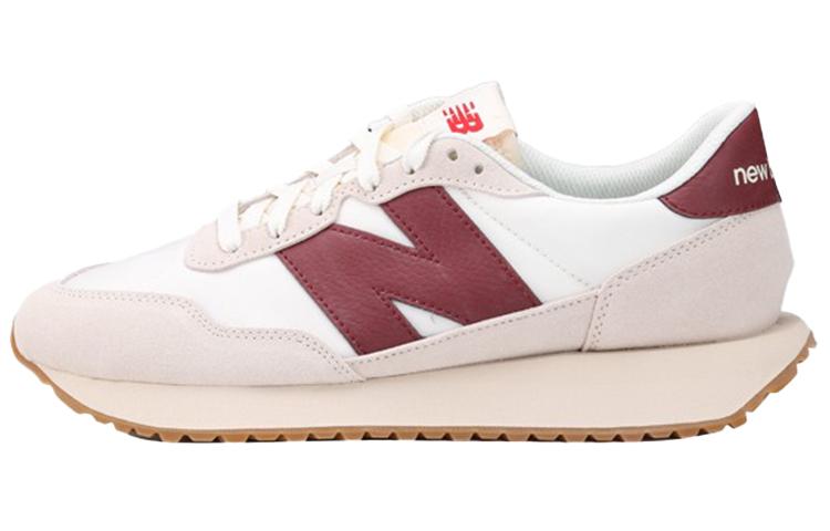 

Кроссовки унисекс New Balance NB 237 белые 42.5 EU, Белый, NB 237
