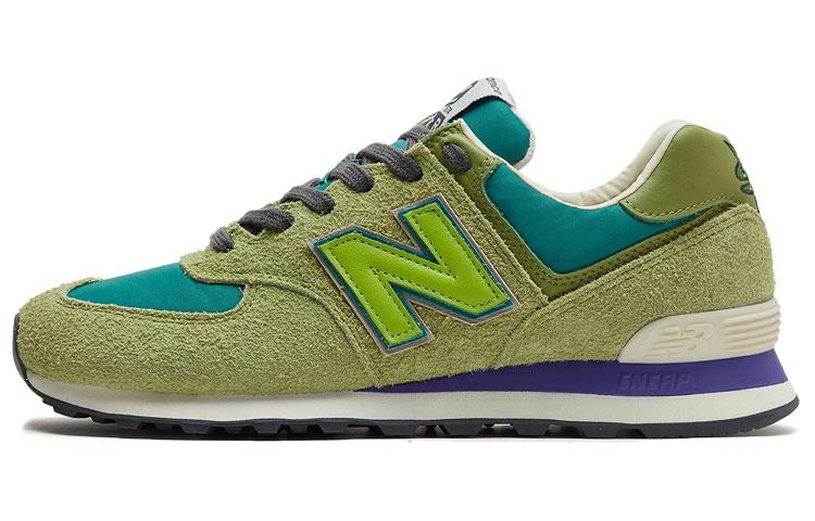 

Кроссовки унисекс New Balance Stray Rats NB 574 зеленые 42.5 EU, Зеленый, Stray Rats x New Balance NB 574