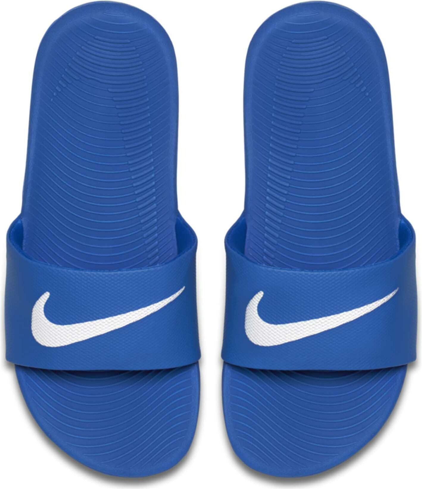 фото Шлепанцы nike kawa (gs/ps) цв.синий р.32,5