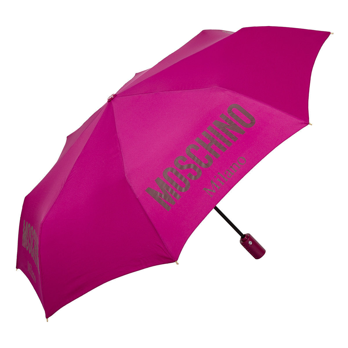 

Зонт складной женский автоматический MOSCHINO 8021-OCX New Metal, фиолетовый, 8021-OCX New Metal