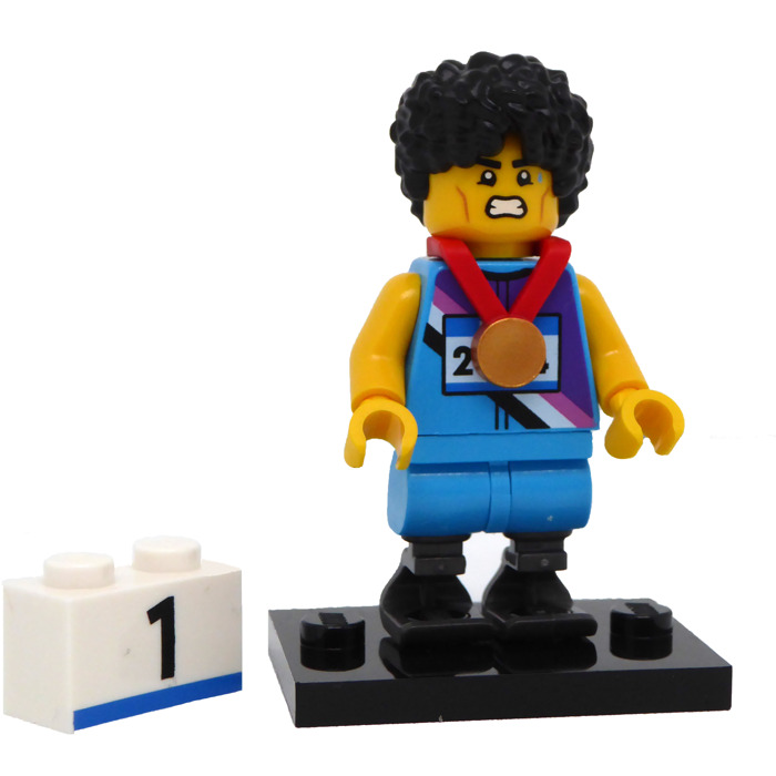 Конструктор детский LEGO minifigures 25-я серия Спортсмен паралимпиец 1 шт 71045-4 7 дет. конструктор lego minifigures 25 я серия парень в костюме паровоза 1 фигурка 71045 10