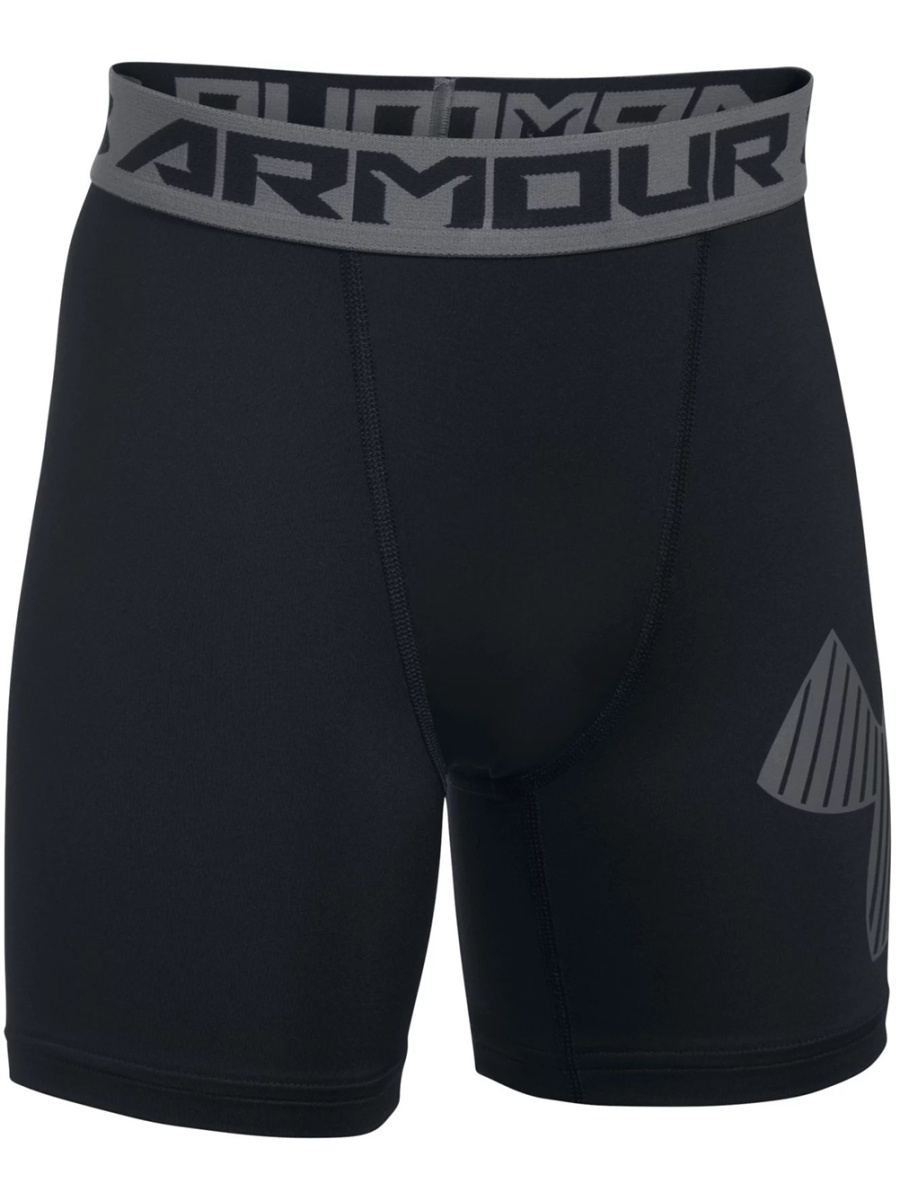 фото Шорты детские under armour armour mid short цв.черный р.128