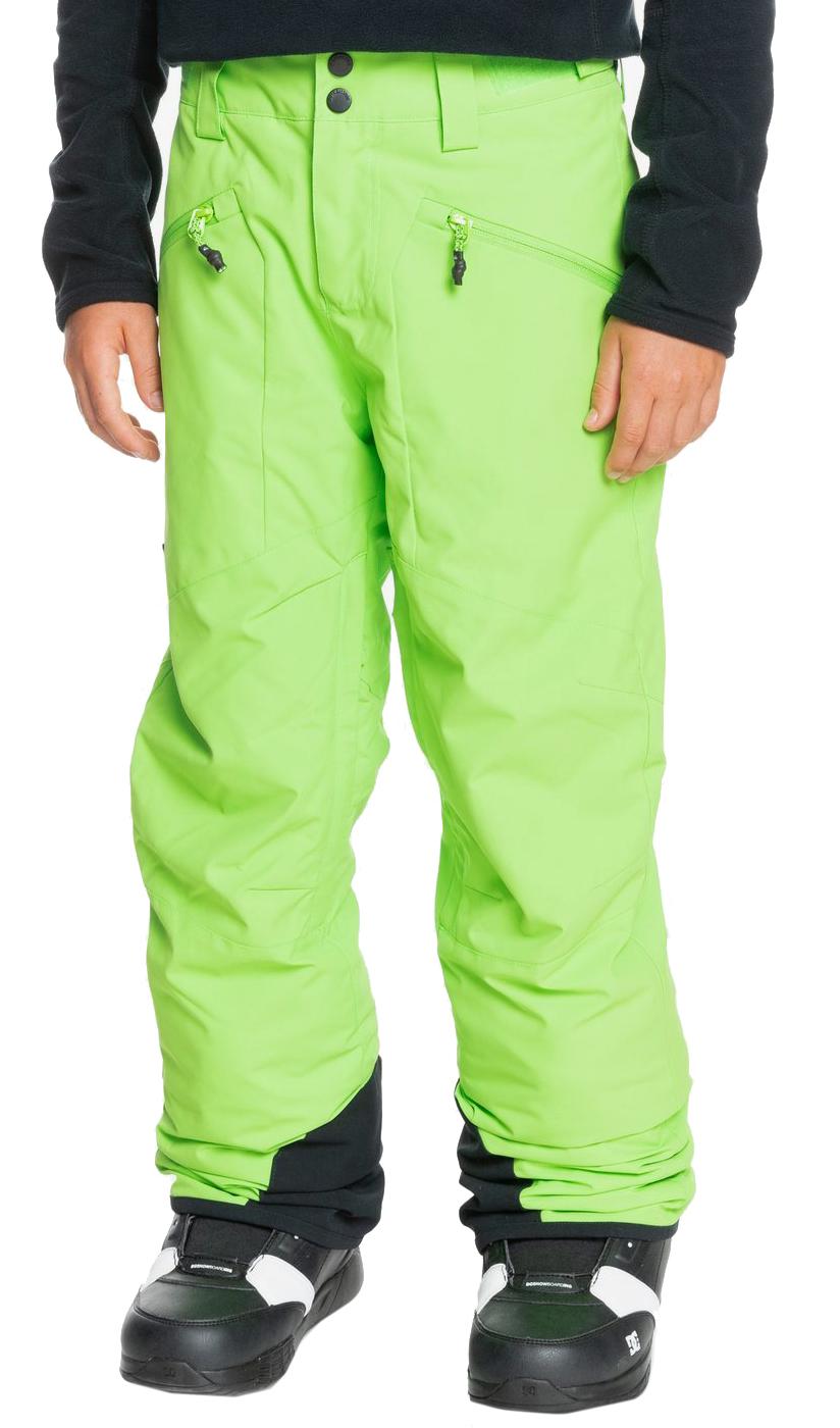 фото Брюки сноубордические quiksilver boundry boy's pants jasmine green р.176