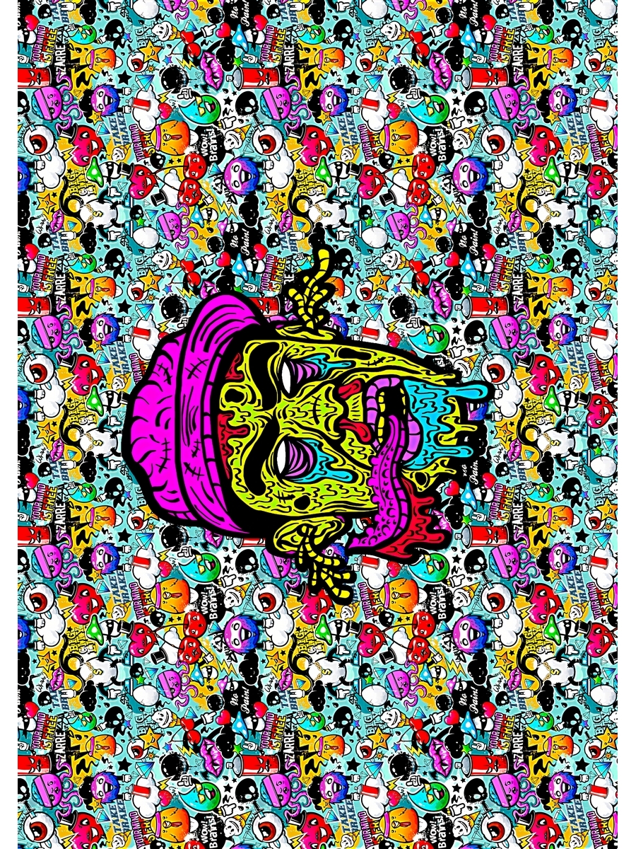 

Постер DRABS А2 Рэпер Tyler the creator Zombie graffiti