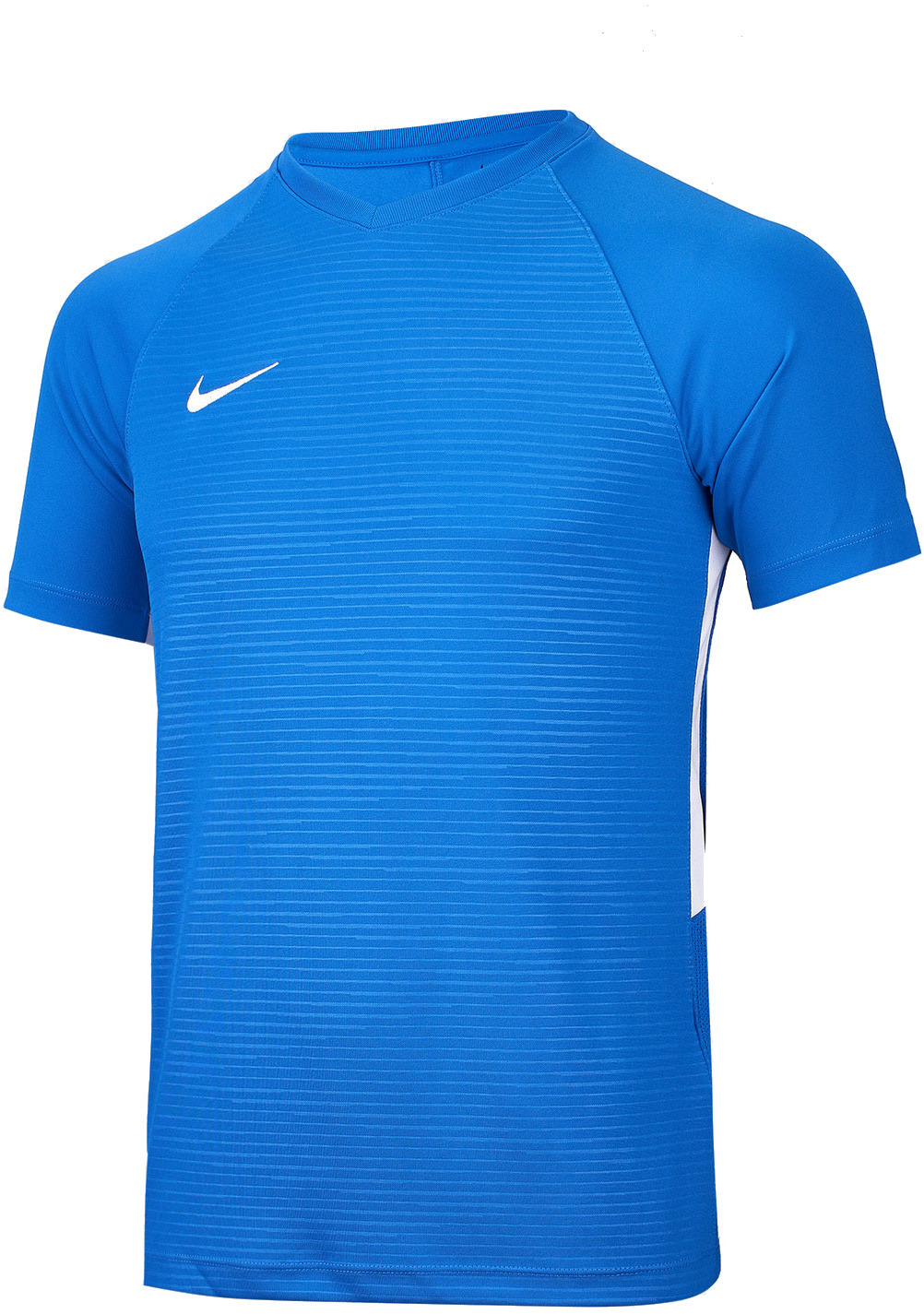 фото Футболка детская nike y nk dry tiempo prem jsy ss цв.синий р.146