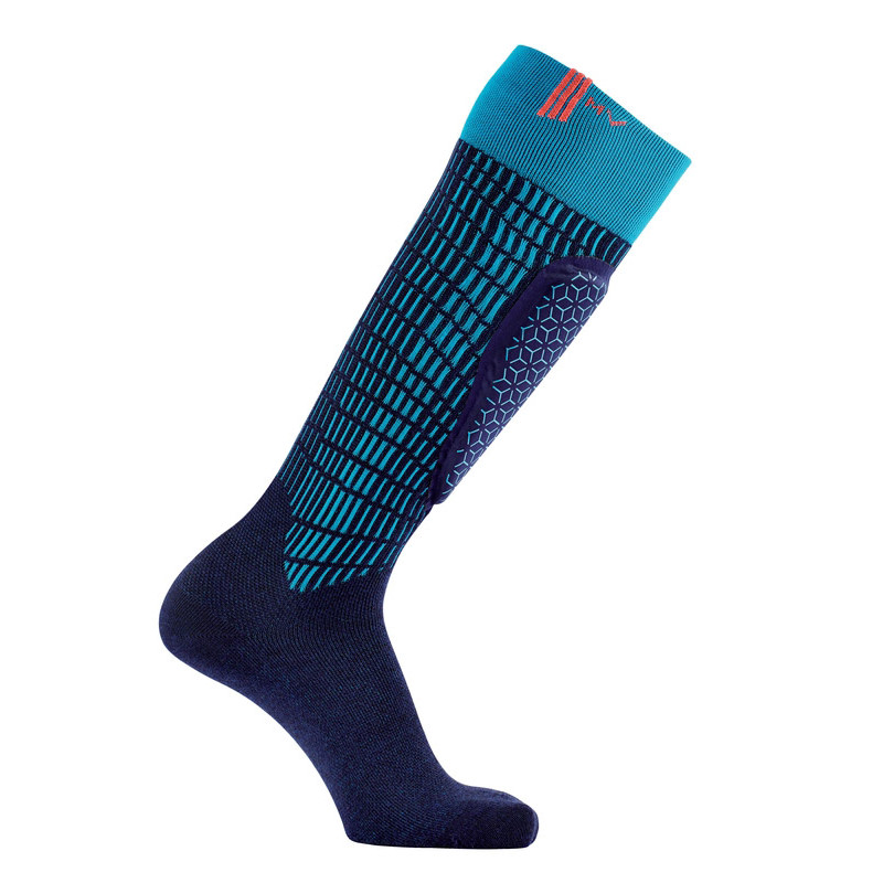 

Носки Sidas Ski Protect Mv Socks, blue, 44-46 EU, Ski Protect Mv Socks