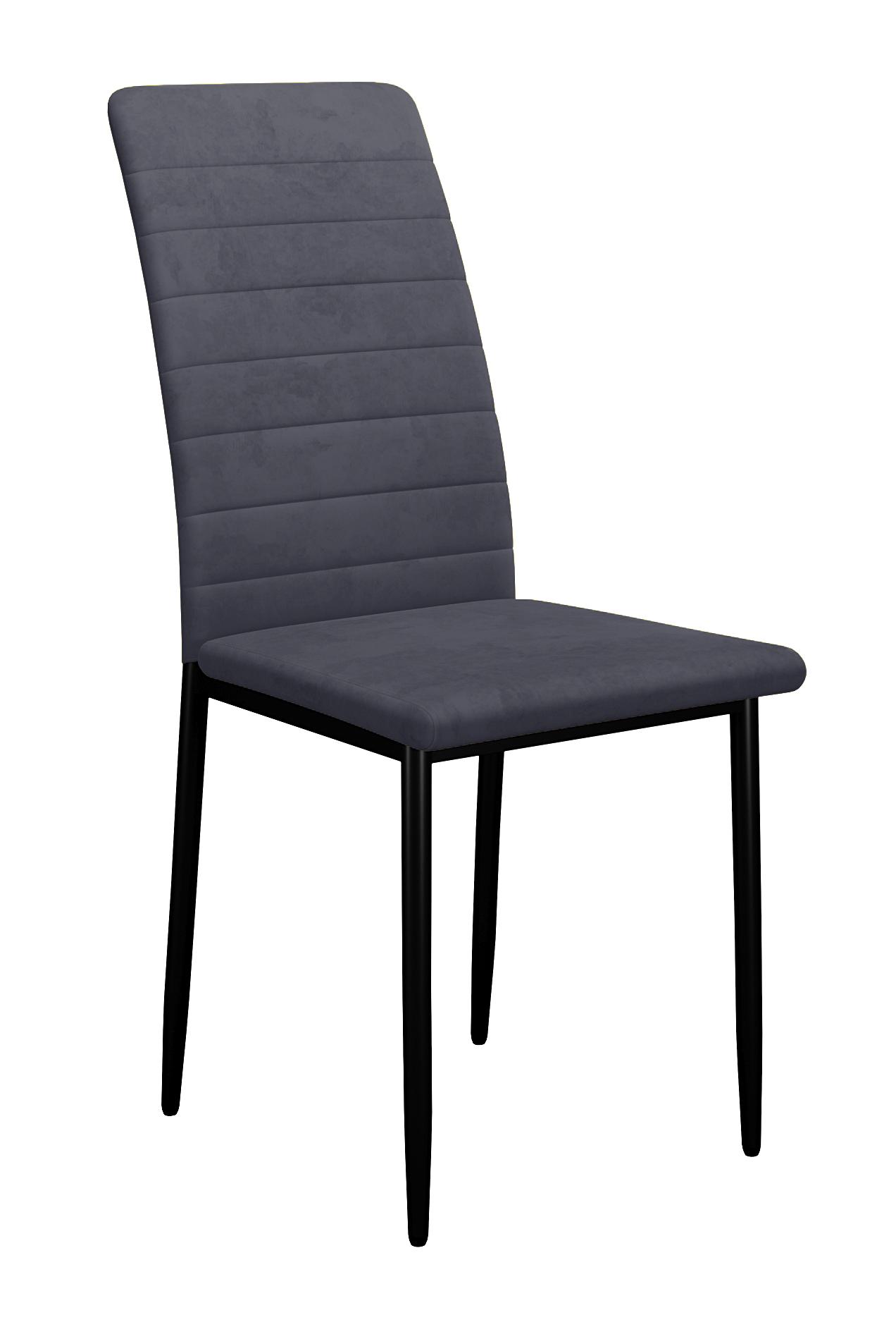 

Стул DikLine ТЕКС ANTRACITE 41x51x94 велюр 2 шт., ТЕКС