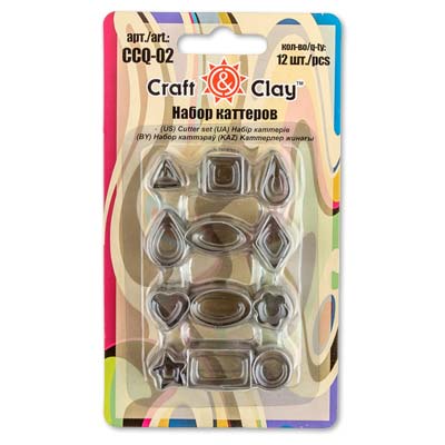 Набор каттеров Craft&Clay CCQ-02