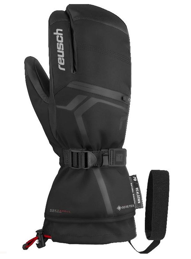 

Варежки Reusch Down Spirit Gtx Lobster, 2022, black/silver, 9.5, Down Spirit Gtx Lobster