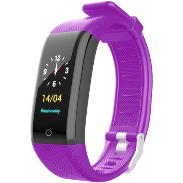 

Смарт-часы BandRate Smart BRST10BF черный/фиолетовый