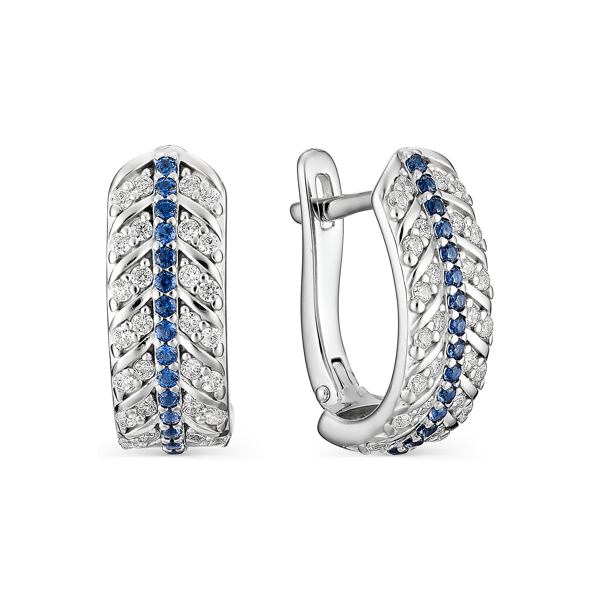

Серьги женские из серебра АЛЬКОР 02-0884/0КЦ3-00 фианит, 02-0884/0КЦ3-00