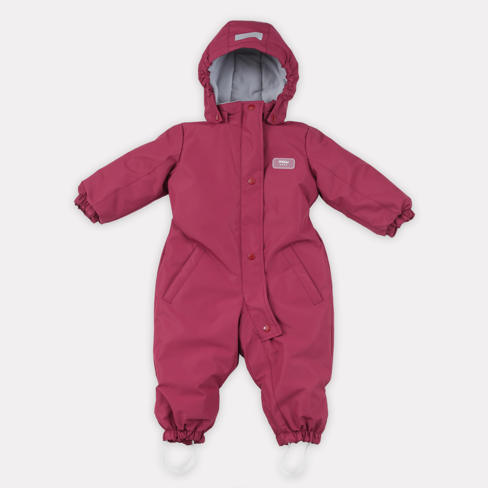 Комбинезоны детские MOWbaby Eskimo, Berry, 80