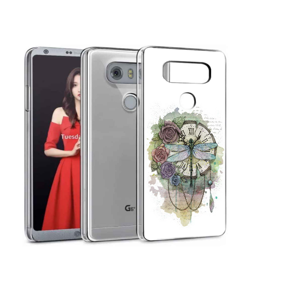 Чехол MyPads Tocco для LG G5 старинные часы в цветах