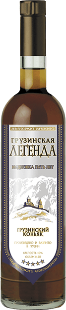 

Коньяк Грузинская Легенда, 5 летней выдержки