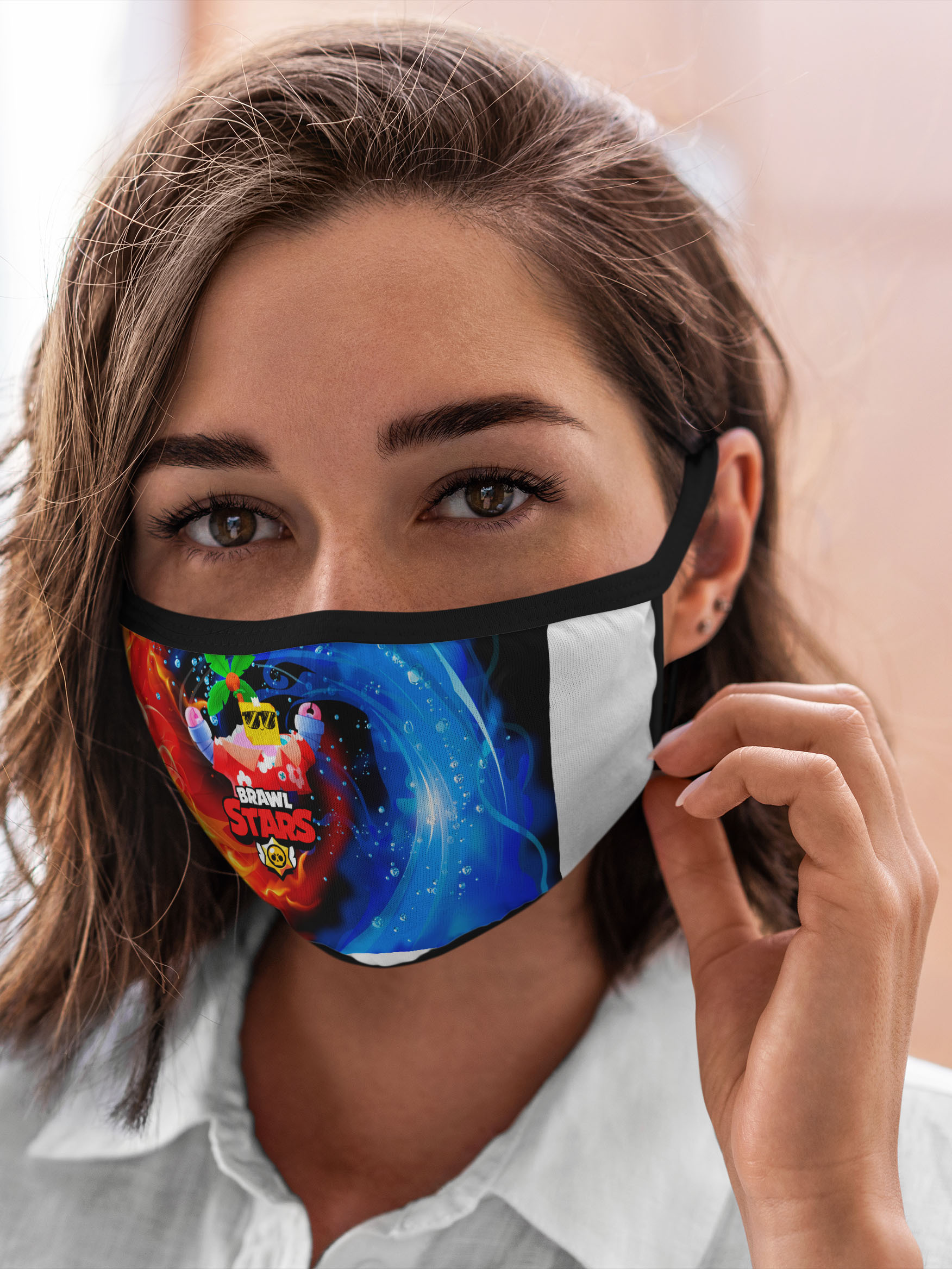 

Многоразовая маска унисекс Burnettie Brawl Stars Sprout Спраут, Разноцветный, Brawl Stars Sprout Спраут